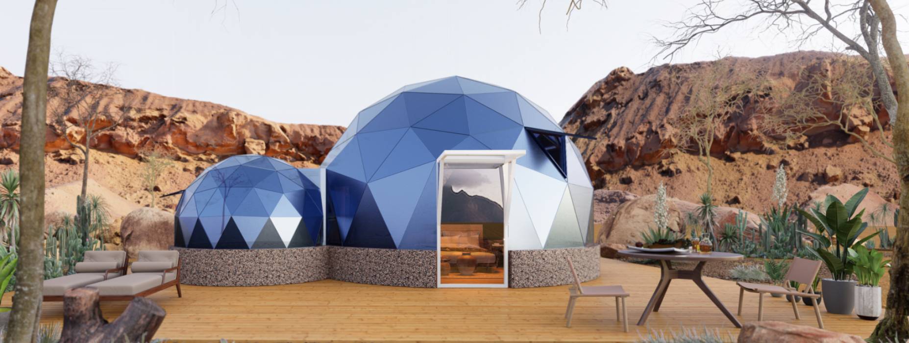 武隆球形智能光伏玻璃星空房